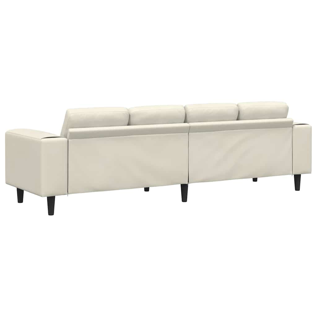 Stue Sofa Creme 250 x 77 x 76 cm