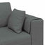 Sofa Mørkegrå 250 x 77 x 76 cm Stof