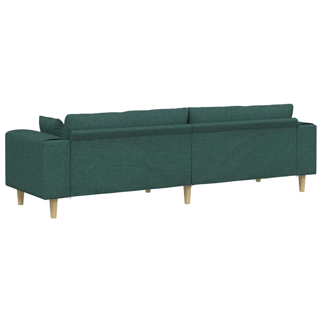 Sofa Mørkegrøn 250 x 77 x 76 cm Stof