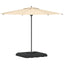 Cantilever parasolbase Sort 98 x 98 x 98 cm