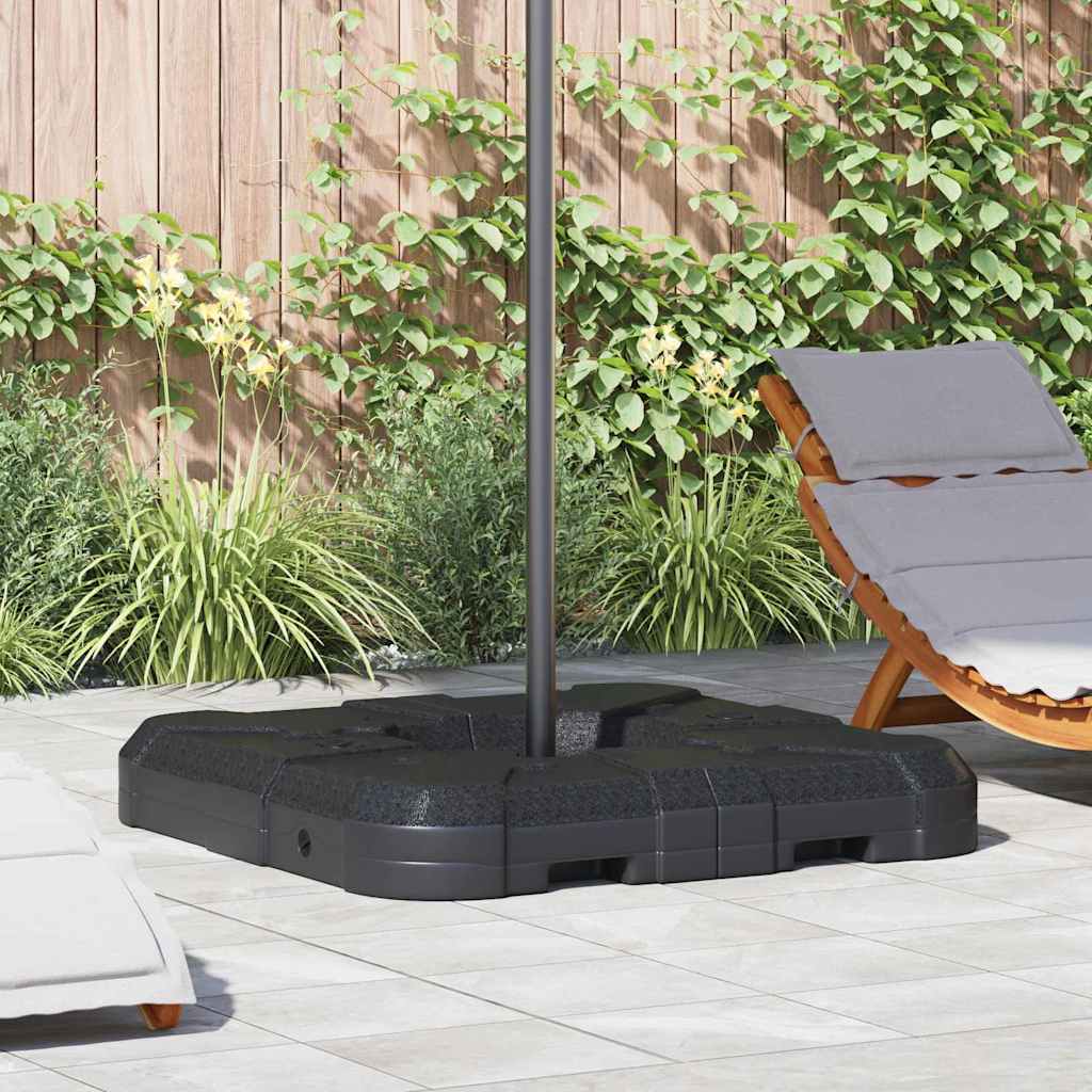 Cantilever parasolbase Sort 88,5 x 88,5 x 12 cm