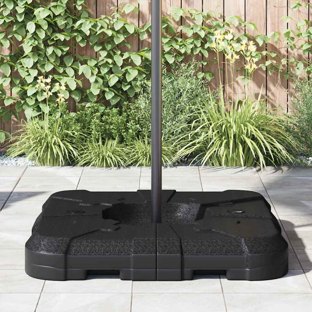 Cantilever parasolbase Sort 88,5 x 88,5 x 12 cm