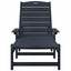 Solstol 2 pcs Marineblå 195,5 x 53 x 98,5 cm Polyethylen