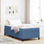 Box spring seng Blå 80 x 200 cm Velourstof