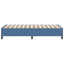 Box spring seng Blå 90 x 190 cm Velourstof