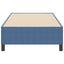 Box spring seng Blå 100 x 200 cm Velourstof