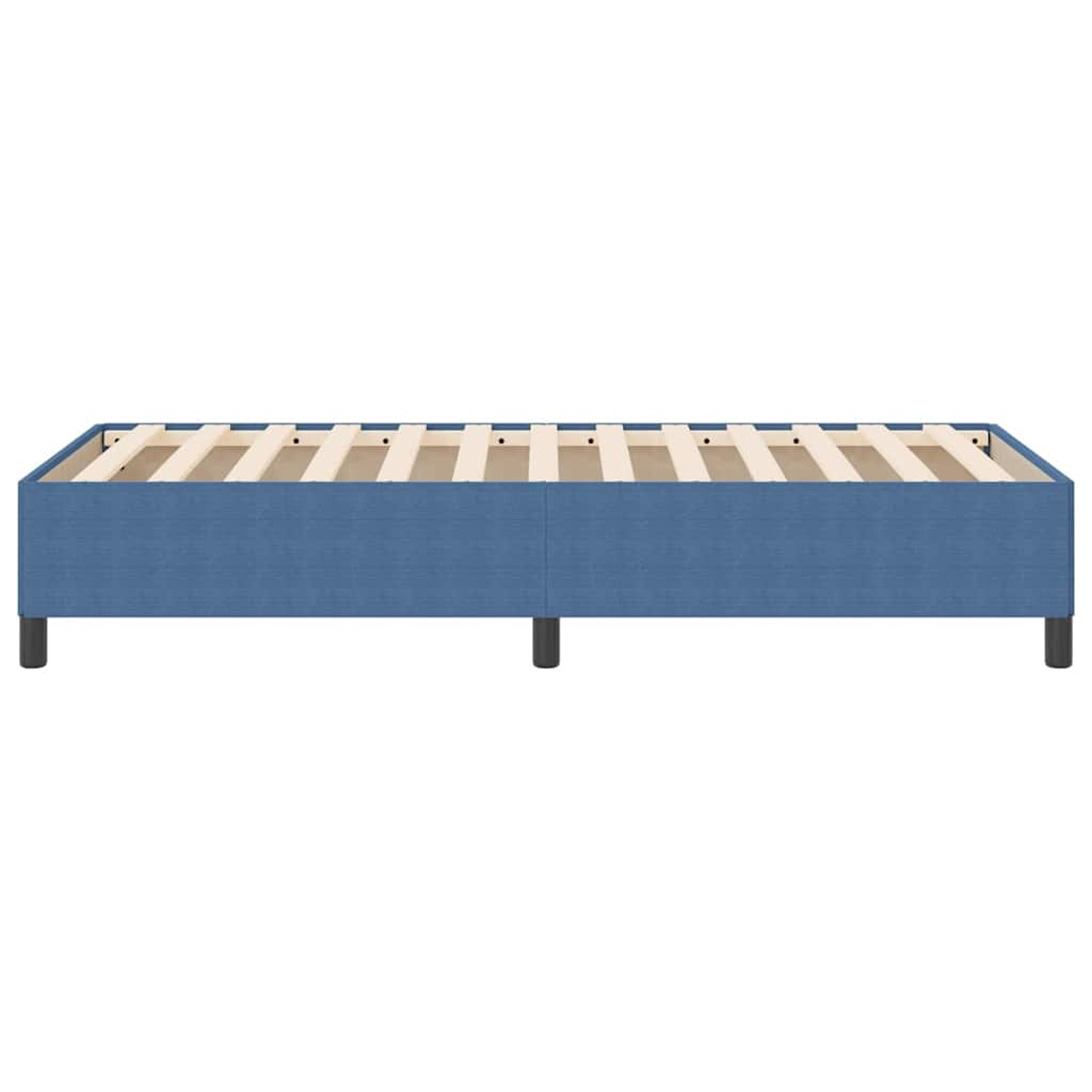 Box spring seng Blå 100 x 200 cm Velourstof