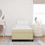 Box spring seng Grågrøn 100 x 200 cm Velourstof