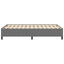 Box spring seng Lysegrå 120 x 190 cm Velourstof