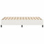Box spring seng Cremefarvet 120 x 190 cm Velourstof
