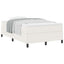 Box spring seng Cremefarvet 120 x 200 cm Velourstof