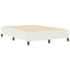 Box spring seng Cremefarvet 140 x 190 cm Velourstof