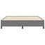 Box spring seng Lysegrå 180 x 200 cm Velourstof