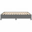 Box spring seng Lysegrå 180 x 200 cm Velourstof