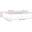 Box spring seng Lysegrå 200 x 200 cm Velourstof