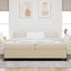Box spring seng Grågrøn 200 x 200 cm Velourstof