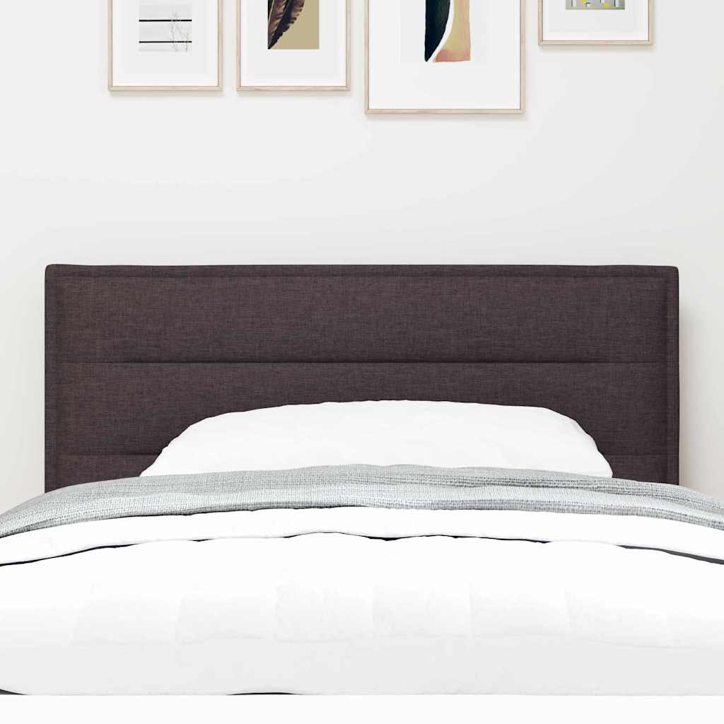 Hovedgærde Mørk Brun 90 cm Stof