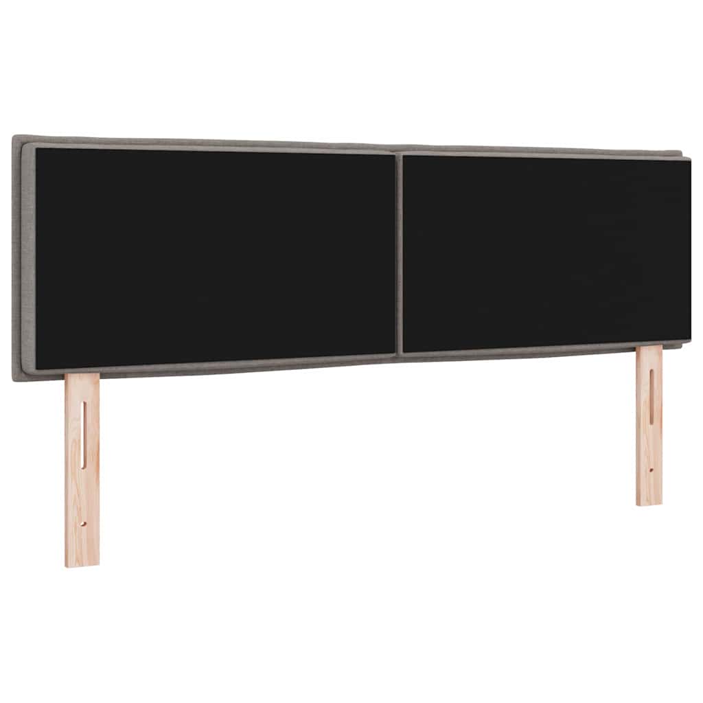 Hovedgærde Gråbrun 144 cm Stof