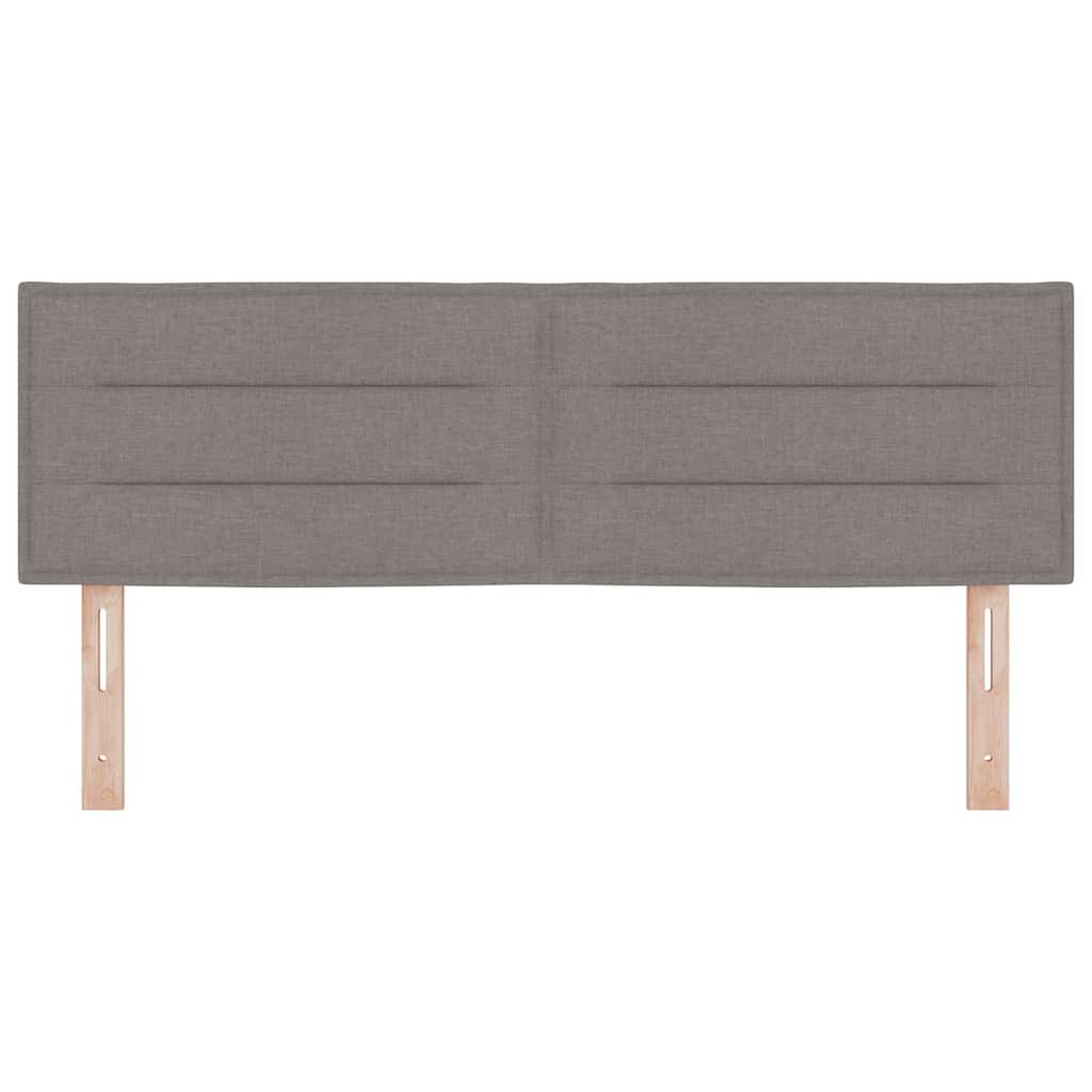 Hovedgærde Gråbrun 144 cm Stof