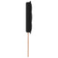 Hovedgærde Sort 160 cm Stof