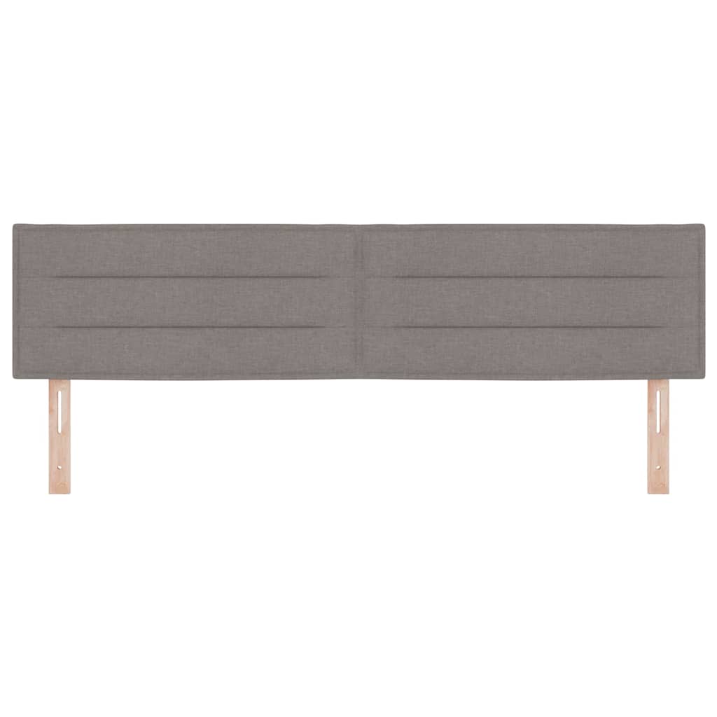 Hovedgærde Gråbrun 180 cm Stof
