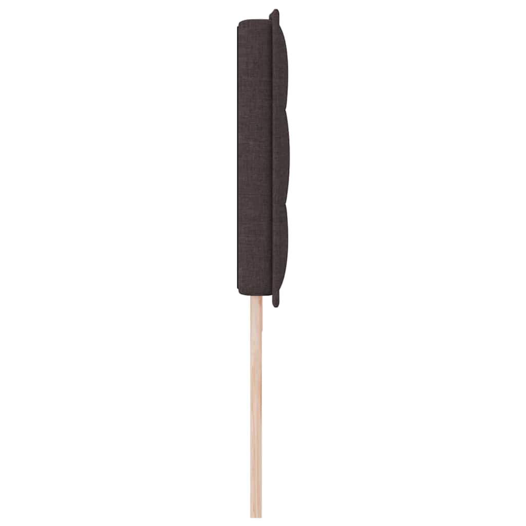 Hovedgærde Mørk Brun 200 cm Stof