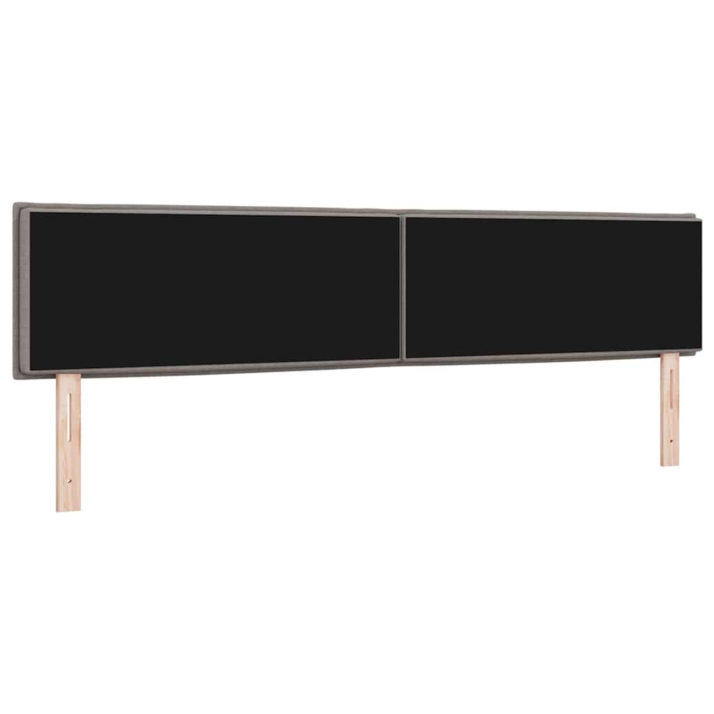 Hovedgærde Gråbrun 200 cm Stof