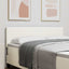 Hovedgærde Creme 160 cm Velourstof