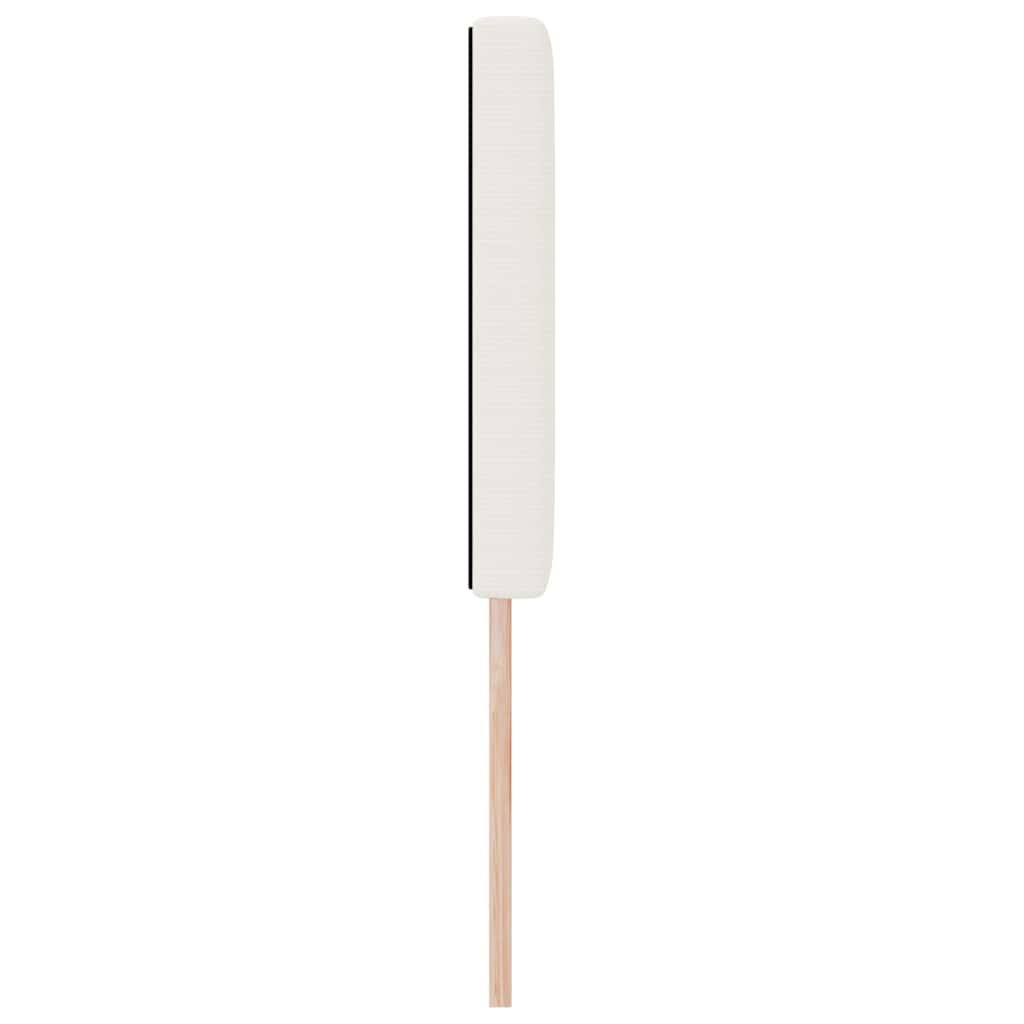 Hovedgærde Creme 160 cm Velourstof
