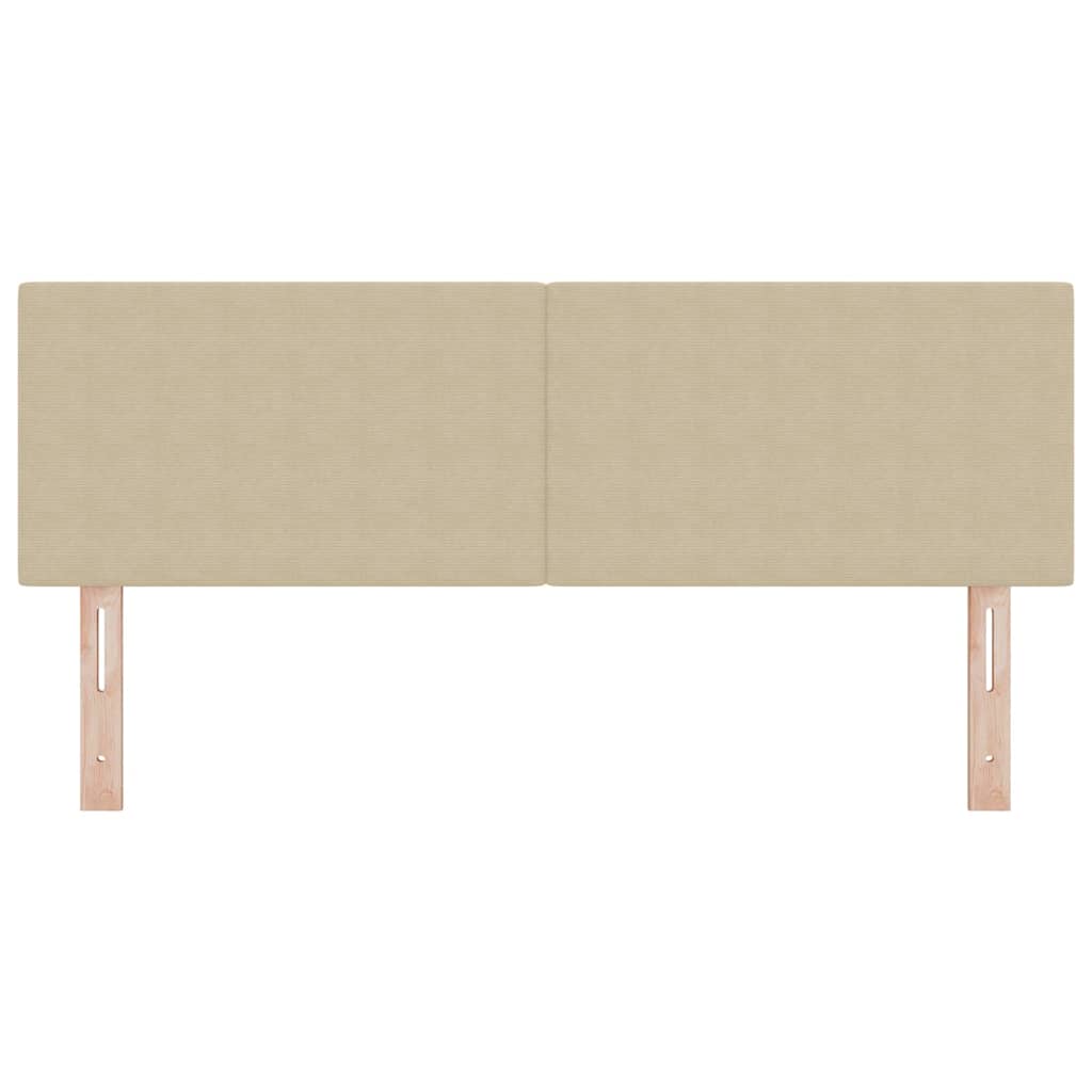Hovedgærde Lys Grøn Grå 160 cm Velourstof
