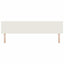 Hovedgærde Creme 200 cm Velourstof