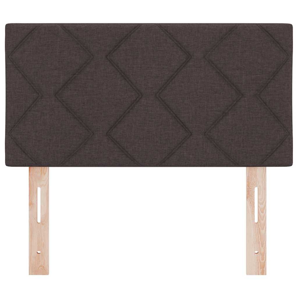 Hovedgærde Mørk Brun 80 cm Stof
