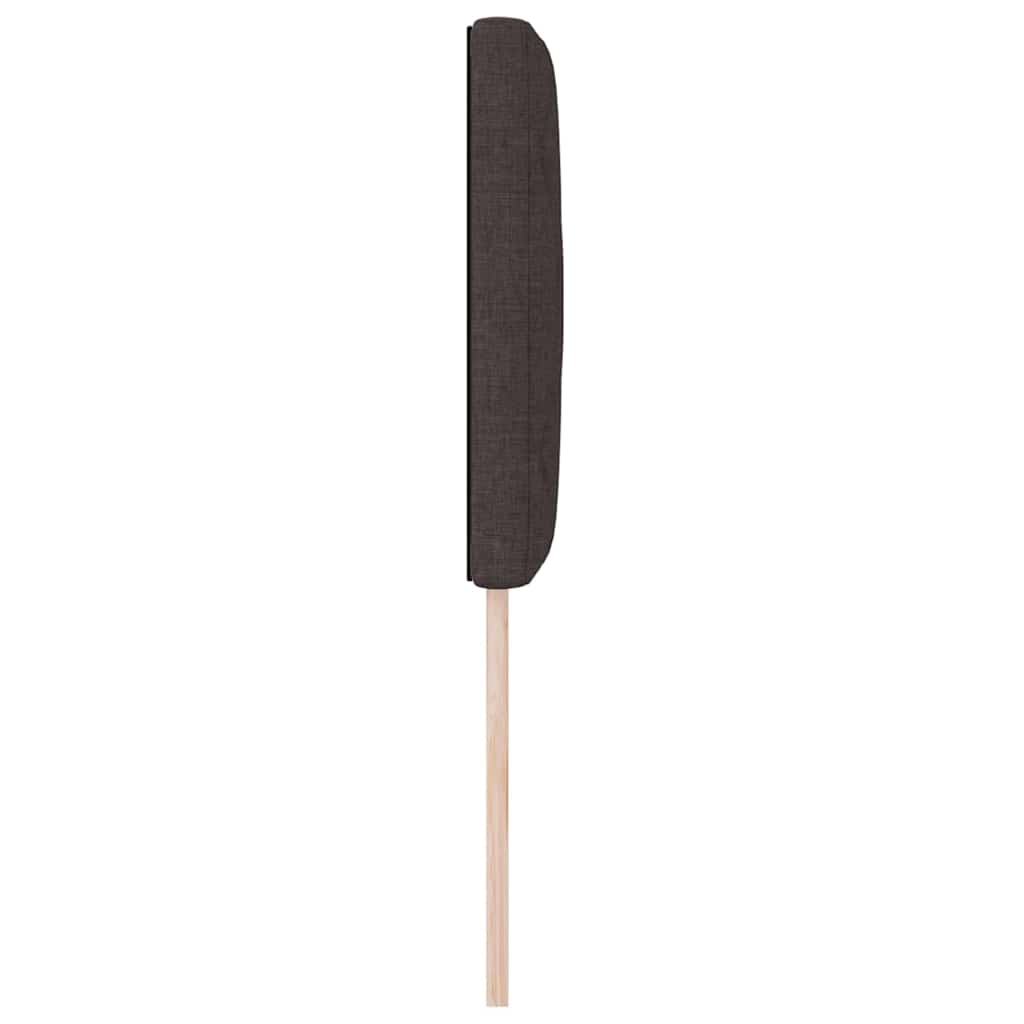 Hovedgærde Mørk Brun 80 cm Stof
