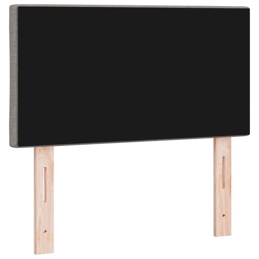 Hovedgærde Gråbrun 80 cm Stof