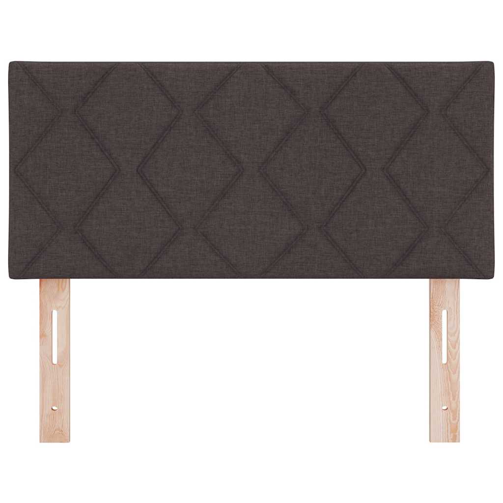 Hovedgærde Mørk Brun 100 cm Stof