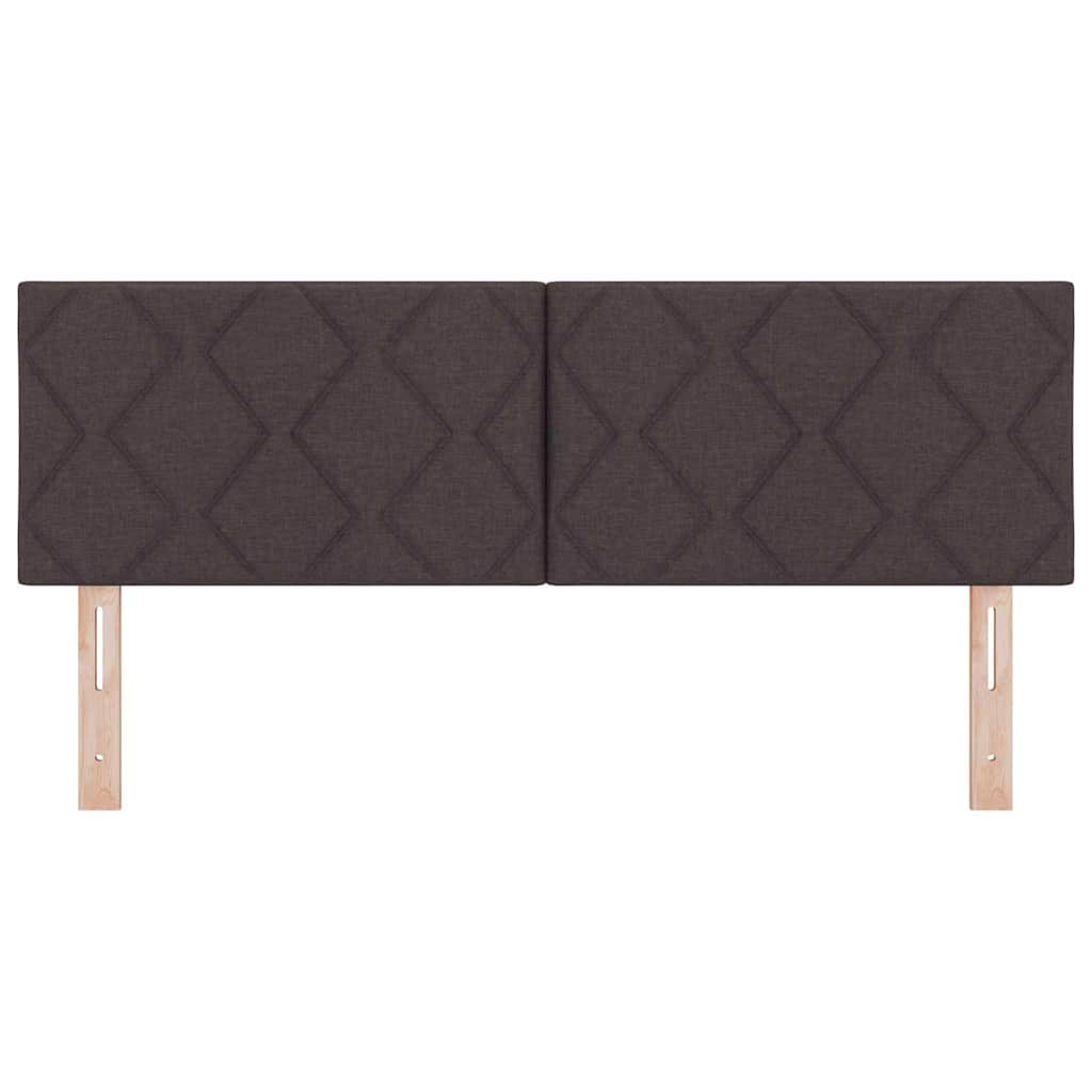 Hovedgærde Mørk Brun 160 cm Stof