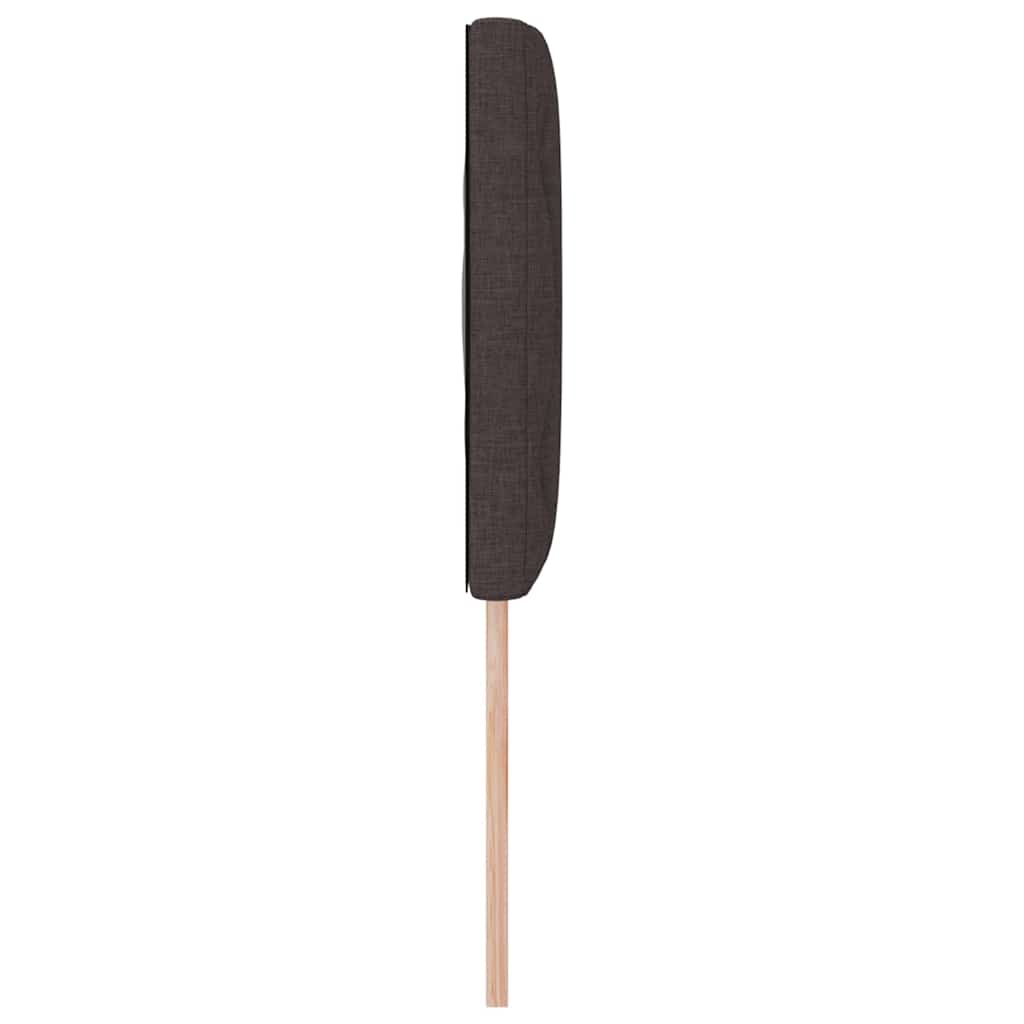 Hovedgærde Mørk Brun 160 cm Stof