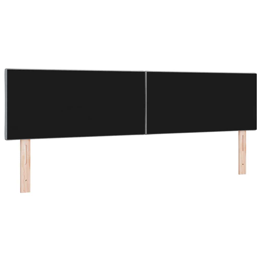Hovedgærde Lysegrå 180 cm Stof