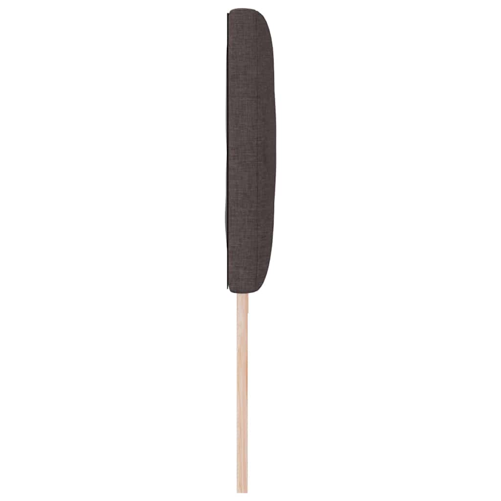 Hovedgærde Mørk Brun 200 cm Stof