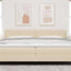 Hovedgærde Creme 200 cm Stof