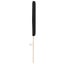 LED sengegavl Sort 144 cm Faux læder