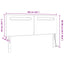 LED sengegavl Cappuccino 160 cm Faux læder