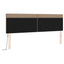 LED sengegavl Cappuccino 180 cm Faux læder