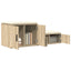 Opbevaringsskab 2 pcs Sonoma eg 127 x 41 x 40 cm