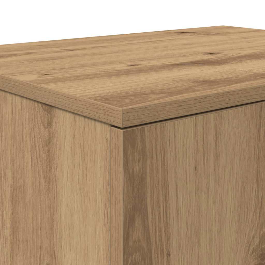 Opbevaringsskab 2 pcs Artisan Egetræ 127 x 41 x 40 cm