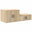 Opbevaringsskab 2 pcs Sonoma eg 108 x 41 x 40 cm