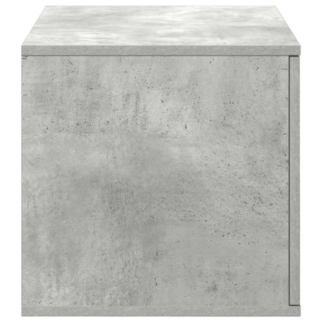 Opbevaringsskab 2 pcs Beton Grå 108 x 41 x 40 cm