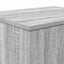 Opbevaringsskab 2 pcs Grå Sonoma 108 x 41 x 40 cm
