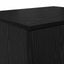 Opbevaringsskab 2 stk. Sort eg 103 x 41 x 40 cm Konstrueret træ