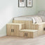 Opbevaringsskab 2 pcs Sonoma eg 103 x 41 x 40 cm